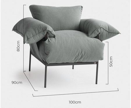 Poltrona Asa Petit Sarja Preto | Westwing