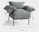 Poltrona Asa Petit Sarja Preto, grey | WestwingNow