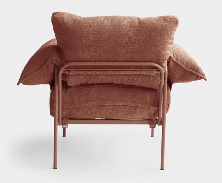 Poltrona Asa Petit Bouclé Terracota | Westwing