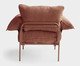 Poltrona Asa Petit Bouclé Terracota, Terracotta | WestwingNow
