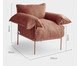 Poltrona Asa Petit Bouclé Terracota, Terracotta | WestwingNow