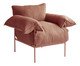 Poltrona Asa Petit Bouclé Terracota, Terracotta | WestwingNow
