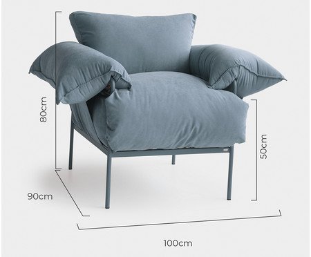 Poltrona Asa Petit Sarja Azul | Westwing