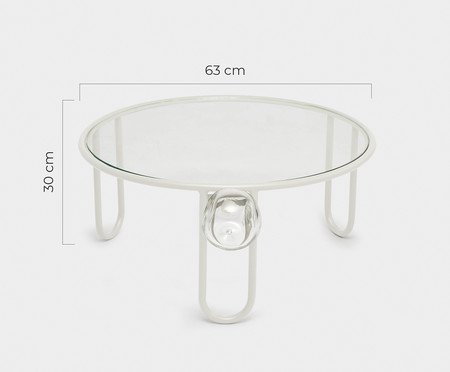Mesa De Centro Murano Porcelana | Westwing