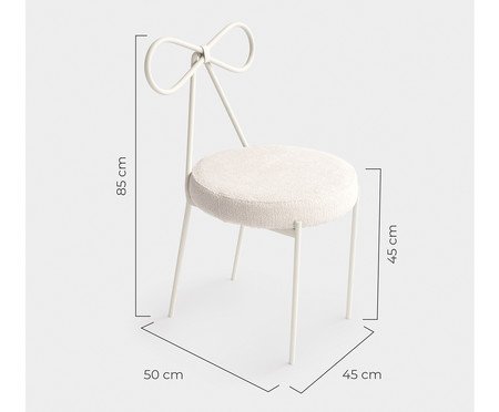Cadeira Lace Loop Porcelana | Westwing