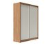 Roupeiro Montclair 2Pc Canella e Off-White Fosco, brown | WestwingNow