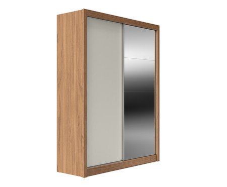 Combo Roupeiro Montclair 2Pc Canella + Kit 4 Espelho Canto Reto | Westwing