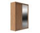 Combo Roupeiro Montclair 2Pc Canella + Kit 4 Espelho Canto Reto, brown | WestwingNow