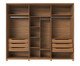 Roupeiro Rockford 6P Canella, brown | WestwingNow