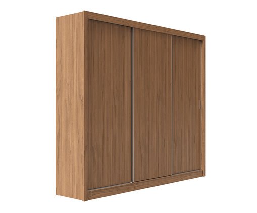 Roupeiro Montclair 3Pc Ele/Ela Canella e Off-White Fosco, brown | WestwingNow