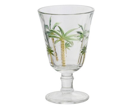 Jogo de Jarra com Taças Palm Hand Painting | Westwing