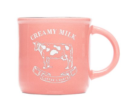 Caneca Creamy Milk Rosa | Westwing