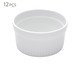 Jogo de Ramequins em Porcelana Classic Branco, Branco | WestwingNow