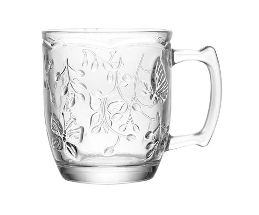 Caneca New Butterfly, Transparente | WestwingNow