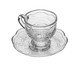 Xícara para Café de Cristal Ecológico New Butterfly, Transparente | WestwingNow