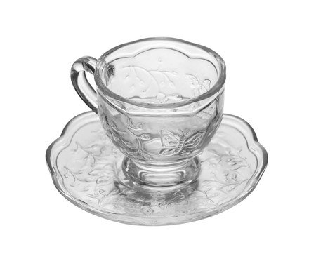 Xícara para Café de Cristal Ecológico New Butterfly | Westwing