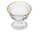 Taça para Sobremesa com Fio Dourado Imperial, Transparente | WestwingNow