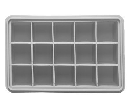 Forma para Gelo de Silicone Lyor XV Cinza | Westwing