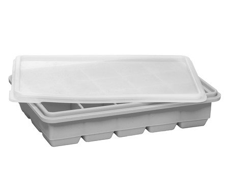 Forma para Gelo de Silicone Lyor XV Cinza | Westwing