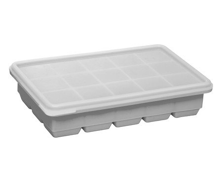 Forma para Gelo de Silicone Lyor XV Cinza | Westwing