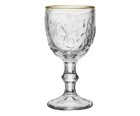 Taça para Licor com Fio Dourado New Butterfly | Westwing