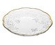 Prato para Sobremesa com Fio Dourado New Butterfly, Transparente | WestwingNow