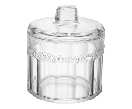 Potiche em Cristal Ecológico Belle Epoque, Transparente | WestwingNow