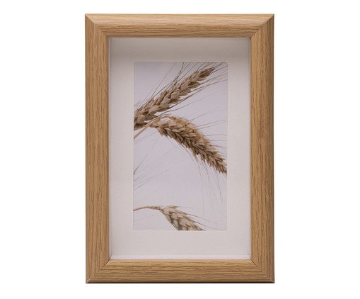 Porta-retrato de MDF Nuts, Bege | WestwingNow