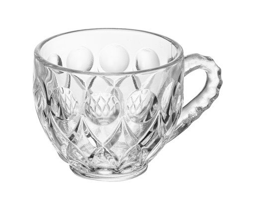 Xícara para Café em Cristal Ecológico Lile, Transparente | WestwingNow