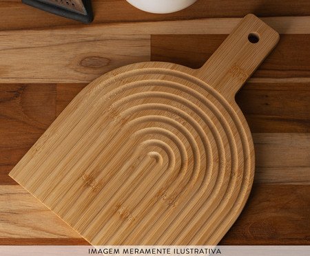 Tábua Decorativa Curta Greek Bambu | Westwing