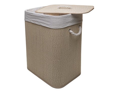 Cesto para Roupa Dobrável com Forro Cozy | Westwing