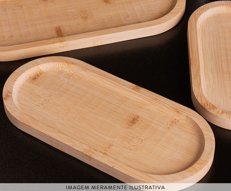 Bandeja Oval Nature Bambu | Westwing