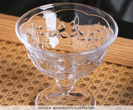 Taça para Sobremesa de Vidro New Butterfly | Westwing