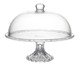 Prato para Bolo com Tampa Diamond, Transparente | WestwingNow