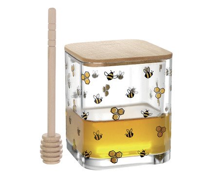 Meleira com Pegador Bambu Bee | Westwing