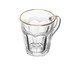 Xícara para Café com Fio Dourado Epoque, Transparente | WestwingNow