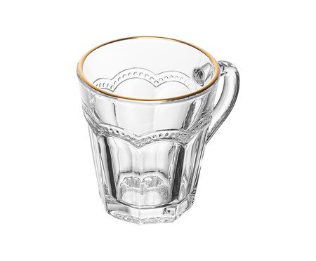 Xícara para Café com Fio Dourado Epoque | Westwing