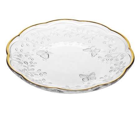 Prato Raso com Fio Dourado New Butterfly | Westwing