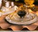 Prato Raso com Fio Dourado New Butterfly, Transparente | WestwingNow