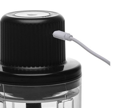 Mini Processador Elétrico Lyor Preto | Westwing