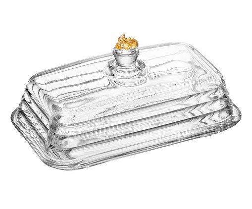 Mantegueira em Cristal Little Bee, Transparente | WestwingNow