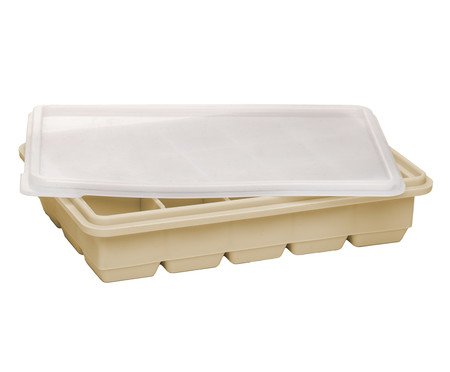Forma para Gelo de Silicone Lyor XV Bege | Westwing