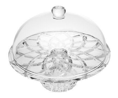 Prato para Bolo com Tampa Deli Diamond | Westwing