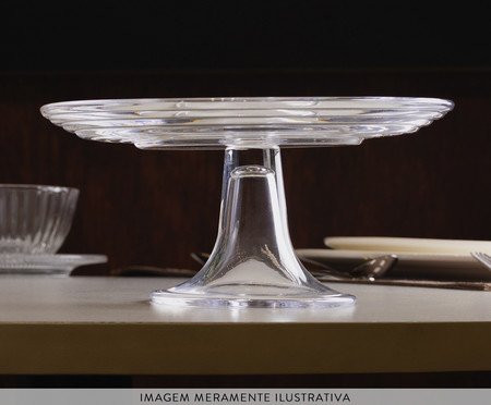 Prato para Bolo em Cristal Little | Westwing