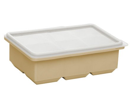Forma para Gelo de Silicone Lyor Vl Bege | Westwing