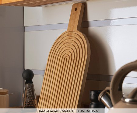Tábua Decorativa Longa Greek Bambu | Westwing