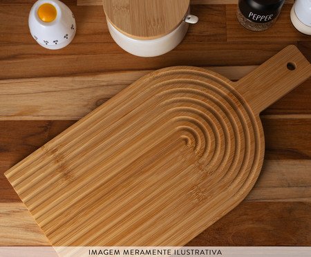 Tábua Decorativa Longa Greek Bambu | Westwing