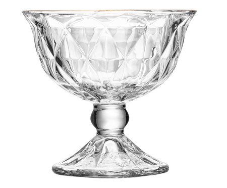 Taça para Sobremesa Com fio Dourado Diamond | Westwing