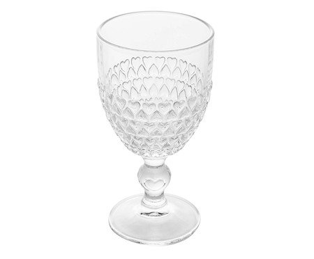 Taça para Água em Cristal Ecológico Coração | Westwing