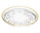 Prato Decorativo com Fio Dourado New Butterfly, Transparente | WestwingNow
